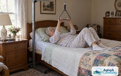 How to Use a Trapeze Bar Safely in Bed at Home