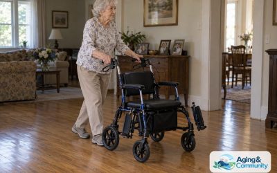 How to Use Rollator Wheelchair Combos Safely at Home