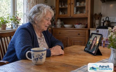 Video Call Device for Elderly Family Connection
