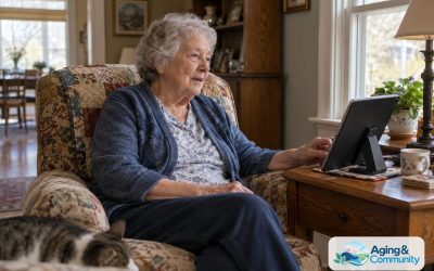 Monitor Elderly at Home With Video Calls Safely