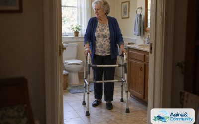 How to Use a Walker in the Bathroom Safely