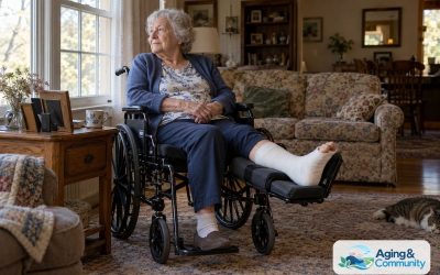 How to Use a Wheelchair with a Broken Leg Safely